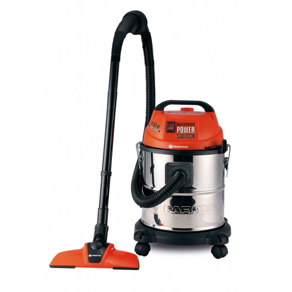 Прахосмукачка за сухо и мокро почистване DAEWOO DAVC 90-20L / 1200W, 25 л/сек