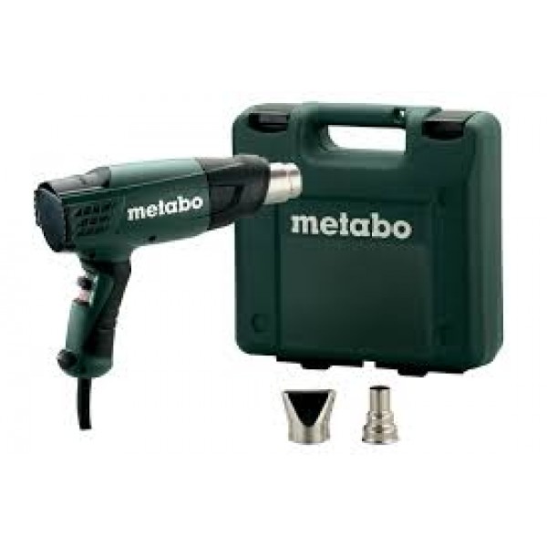 Пистолет за горещ въздух METABO H 16-500 /в куфар, с дюзи, 1600W/