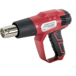 Пистолет за горещ въздух 2000W 3степ. LCD display + аксесоари в куфар RD-HG23