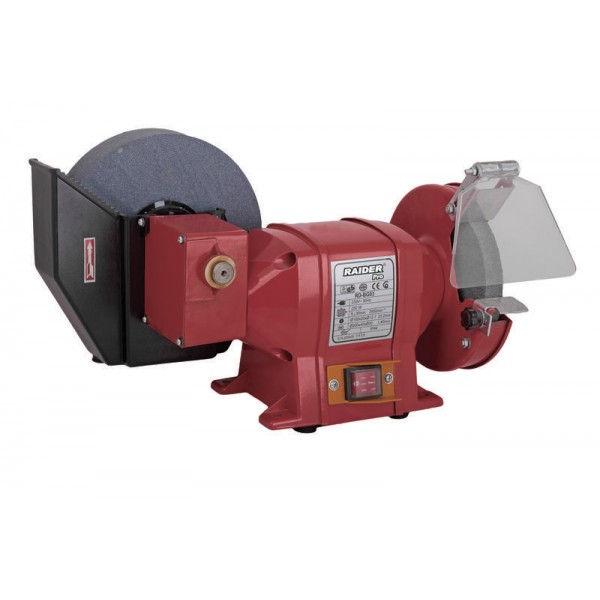 Редукторен шмиргел Raider RDP-BG03 /250W, ф150mm&200mm/
