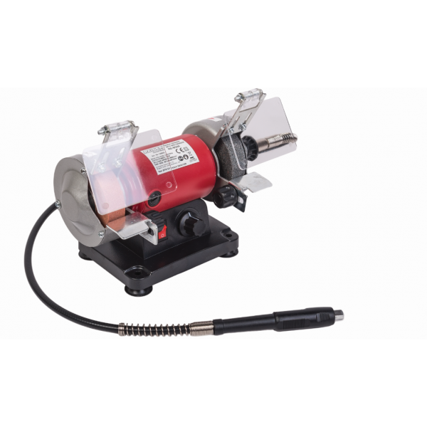 Шмиргел с мини шлифовалка Raider RD-BG06 / 120 W , Ø 75 мм /