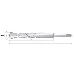 Свредло SDS-plus ø10х460mm