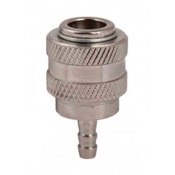 Накрайник пневм. бърза връзка 1/4"маркуч  ø6mm QC07 RD